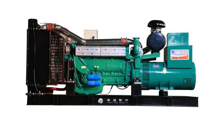 秀峰上柴500kw大型柴油发电机组