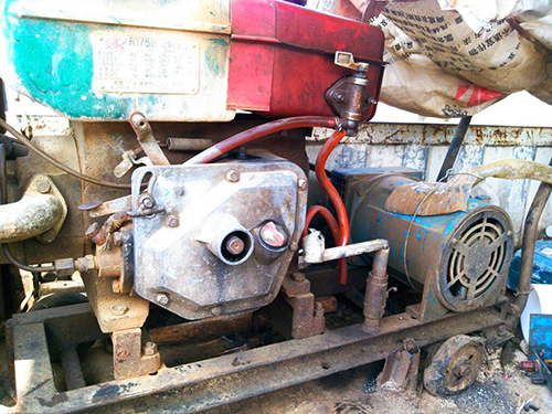 秀峰单杠柴油机发电机出租